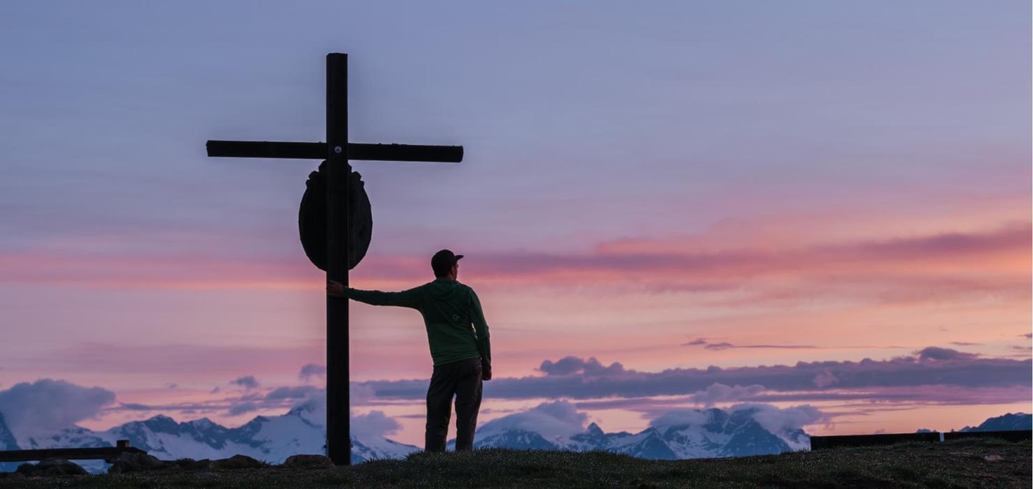 Sonnenaufgang in den Dolomiten