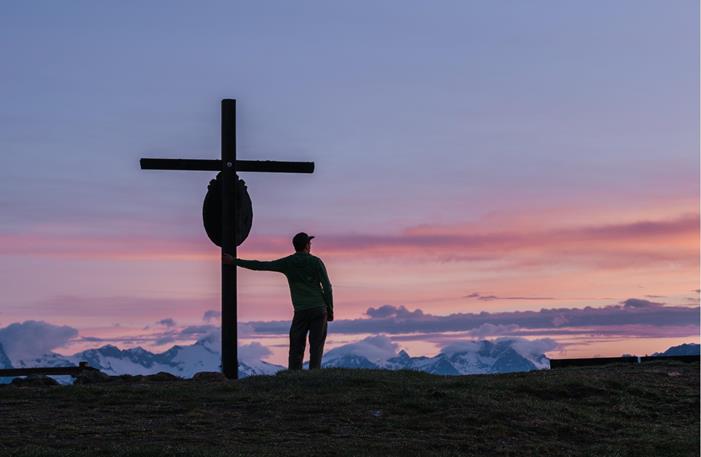 Sonnenaufgang in den Dolomiten
